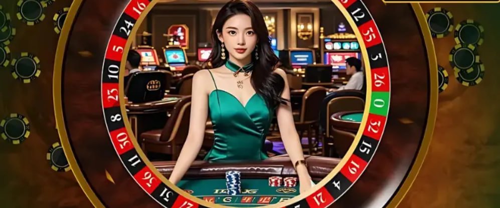 Colok Macau live dealer table with card shoe and HD broadcast stream